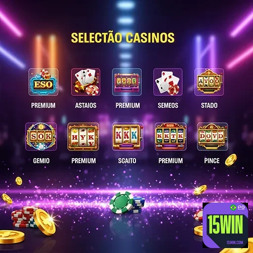 Imagem de jogos no 15win, o site de apostas e entretenimento, destacando a variedade de opções disponíveis